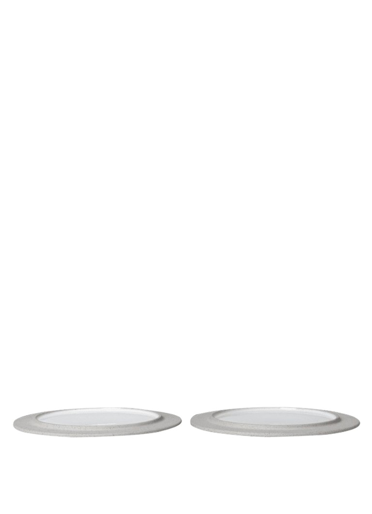 Ferm LIVING Sonae gebaksbordje 22 cm Lichtgrijs - Deal