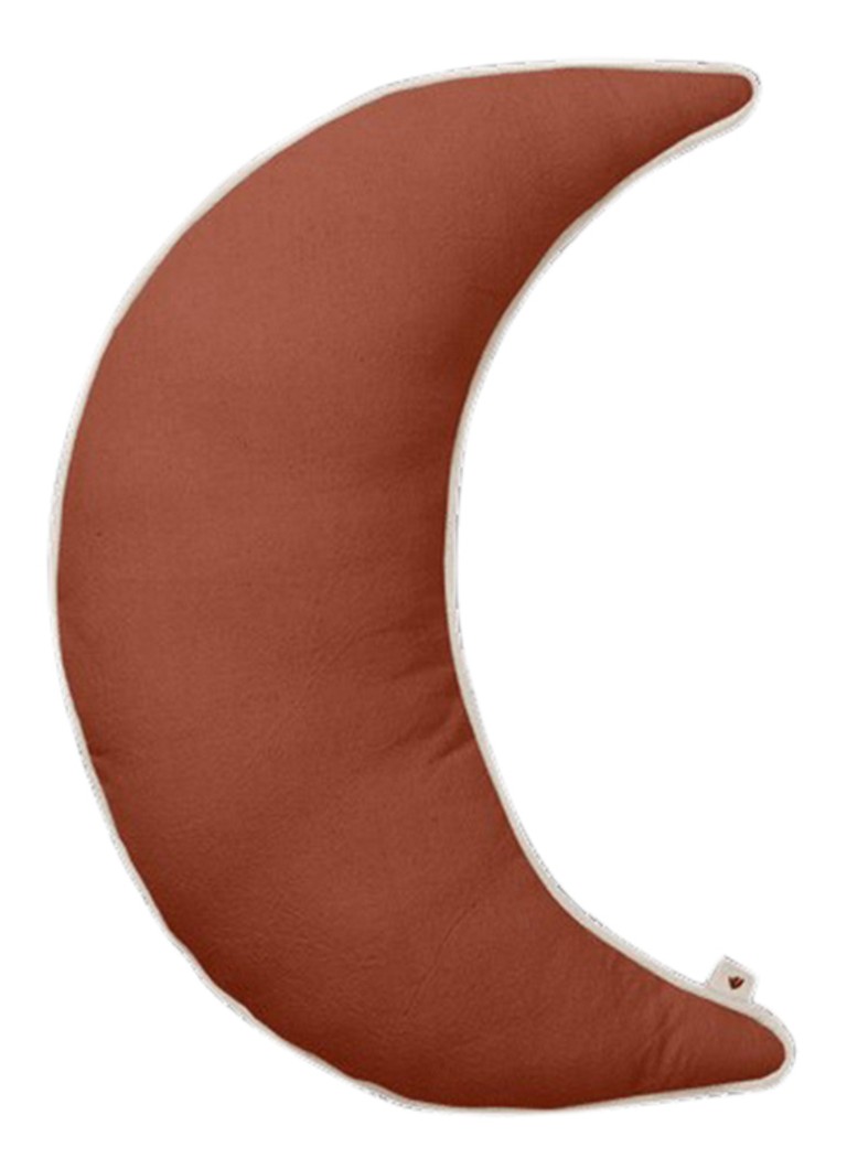 Ferm LIVING Moon sierkussen 47 x 31 cm Bruin - Deal