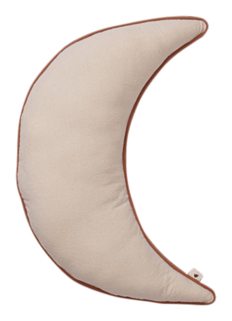 Ferm LIVING Moon sierkussen 47 x 31 cm Lichtbruin - Deal