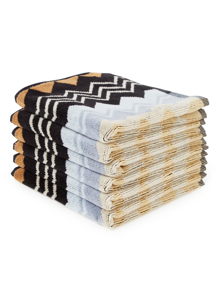 Missoni Giacomo gastendoek set van 6 - 30 x 30 cm Grijs - Deal