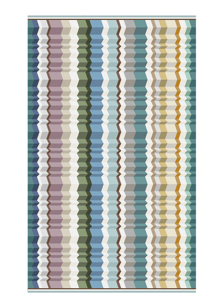 Missoni Eva badhanddoek - 70 x 115 cm Zeegroen - Deal