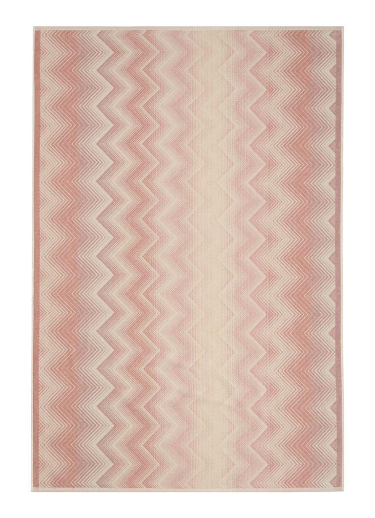Missoni Marea badlaken - 100 x 150 cm Lichtroze - Deal