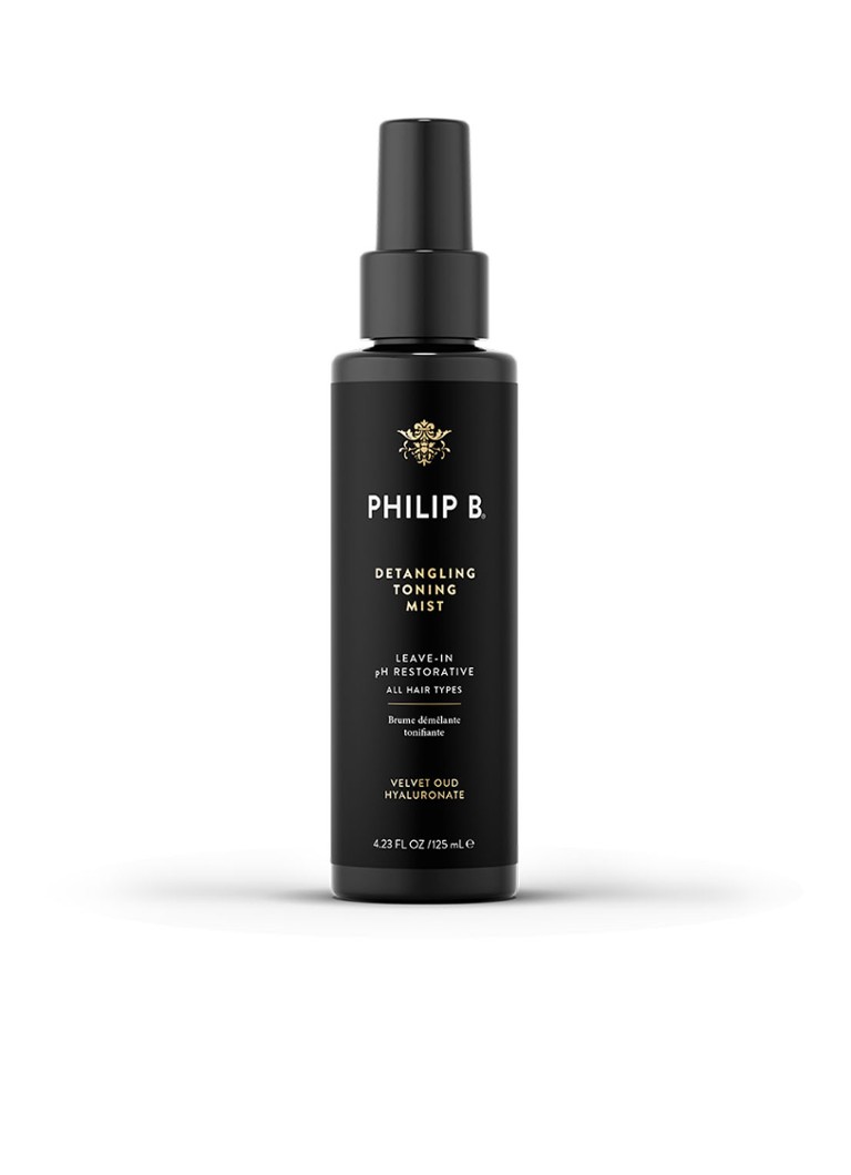 Philip B Detangling Toning Mist with Velvet Oud - anti-klit spray 125ml Verzorging - Deal