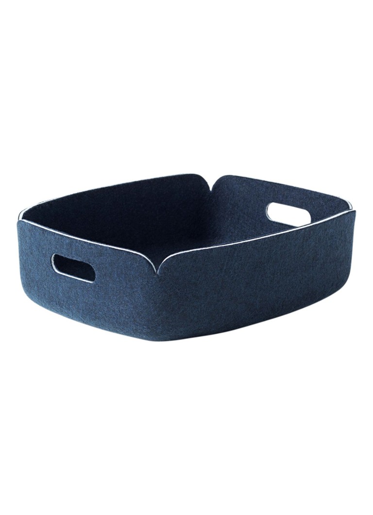 Muuto Restore Tray opbergmand 32 x 12 cm Blauw - Deal