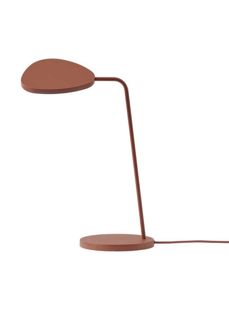 Muuto Leaf LED tafellamp 41,5 cm Bruin