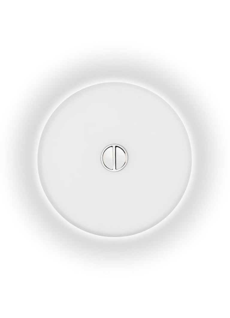 Flos Mini Button wandlamp Wit