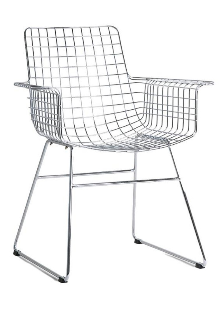 HKliving Wire stoel Chroom