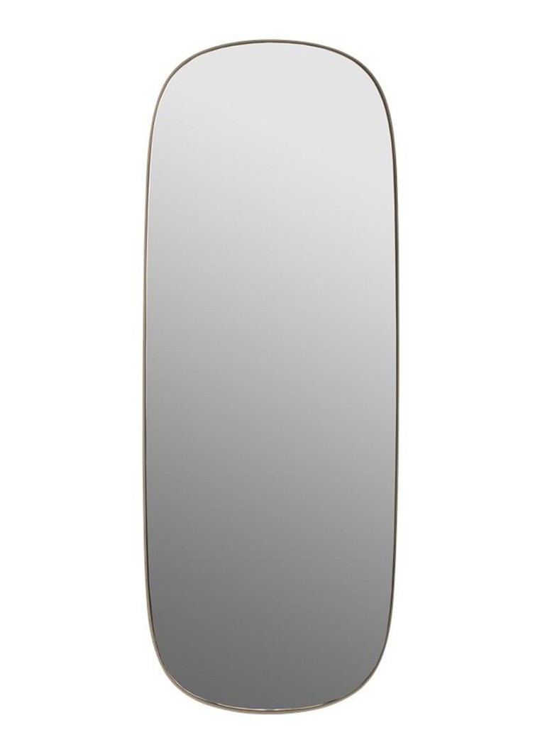 Muuto Framed wandspiegel 111,8 x 44,5 cm Lichtbruin
