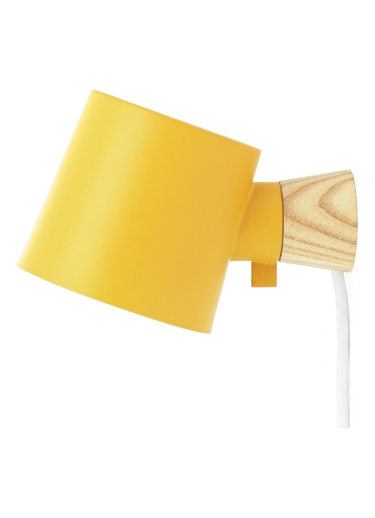 Normann Copenhagen Rise wandlamp Geel - Deal
