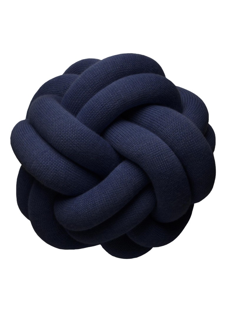 Design House Stockholm Knot kussen 30 x 30 cm Blauw - Deal