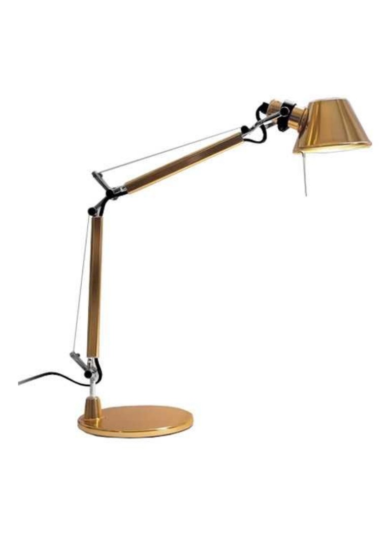 Artemide Tolomeo Micro bureaulamp Goud