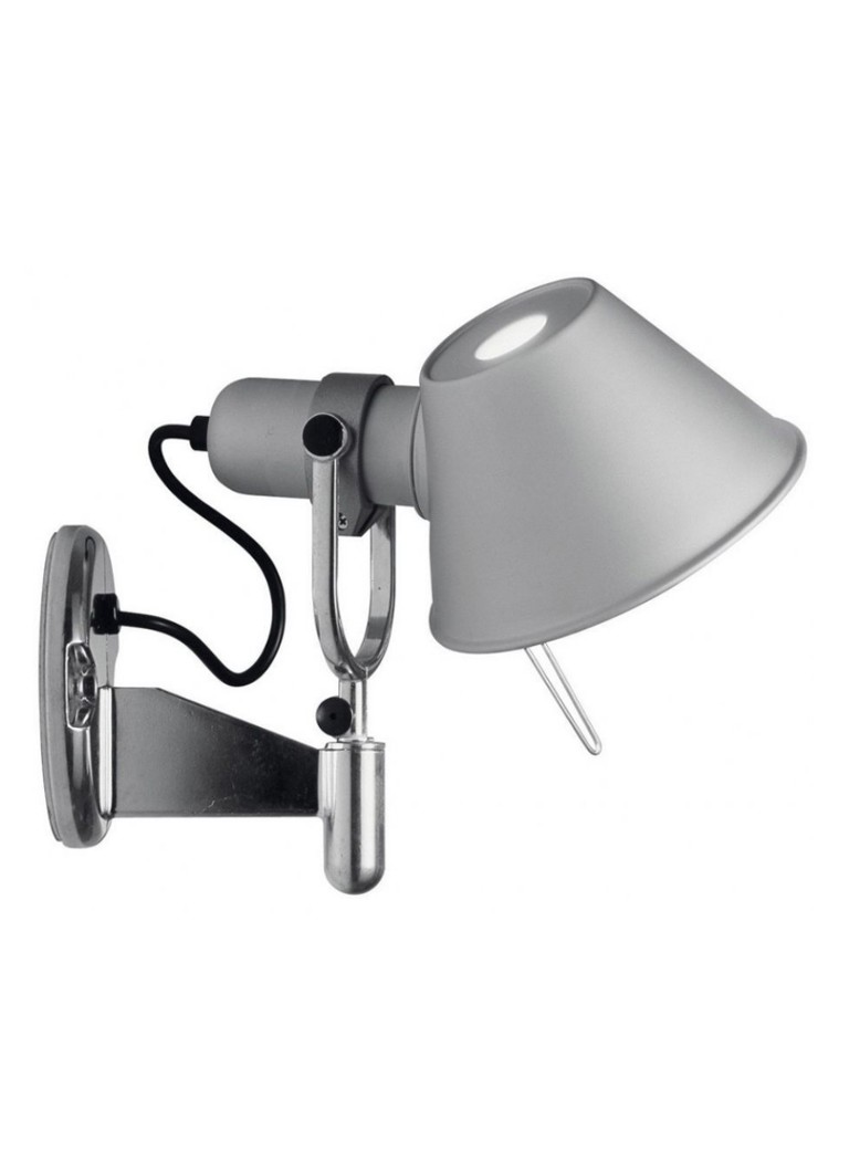 Artemide Tolomeo Faretto wandlamp retrofit met schakelaar Grijs - Deal