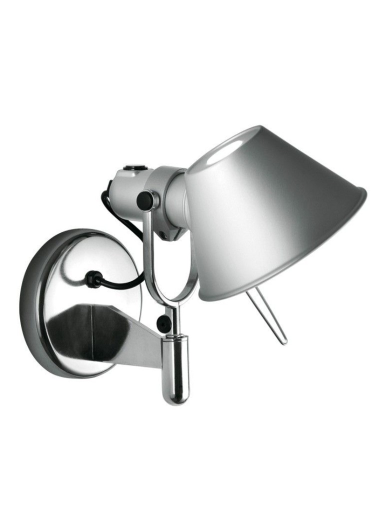 Artemide Tolomeo Micro Faretto wandlamp retrofit met schakelaar Grijs - Deal