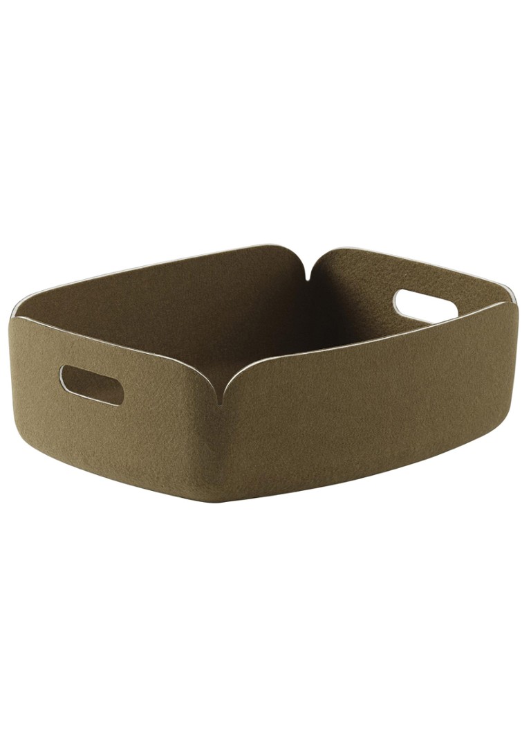 Muuto Restore Tray opbergmand 32 x 12 cm Bruin - Deal