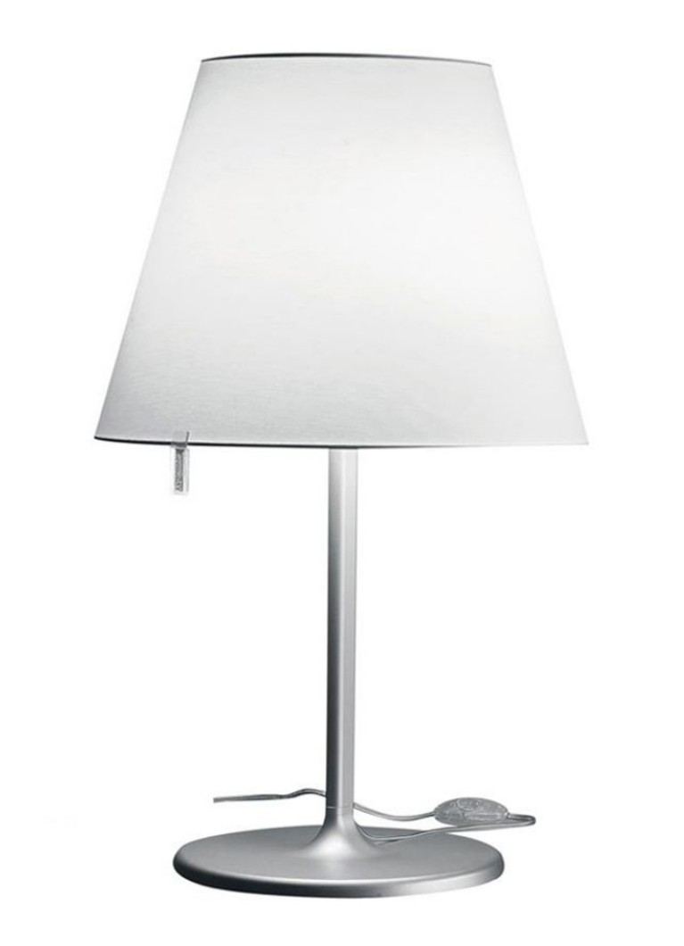 Artemide Melampo Notte tafellamp Ø23 cm Zilver