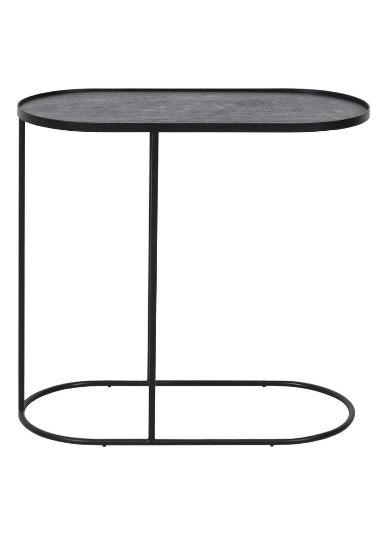 Ethnicraft Tray oblong bijzettafel M Zwart
