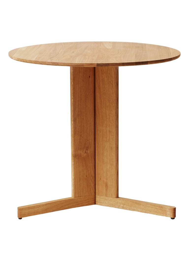 Form&Refine Trefoil tafel Ø75 cm Bruin