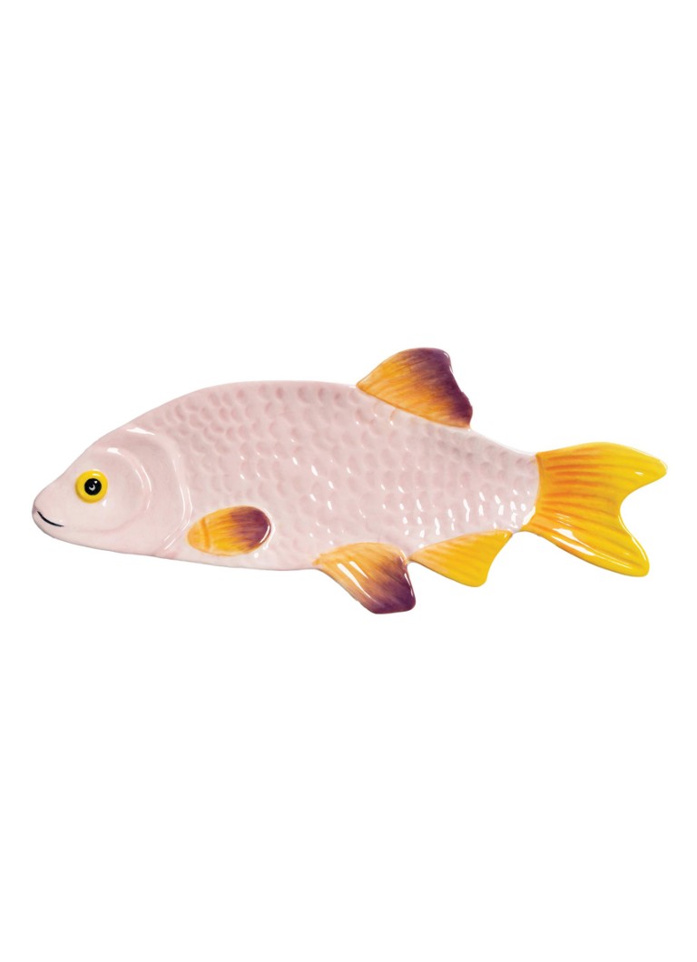 &klevering Fish serveerschaal 31,5 cm Lichtroze - Deal