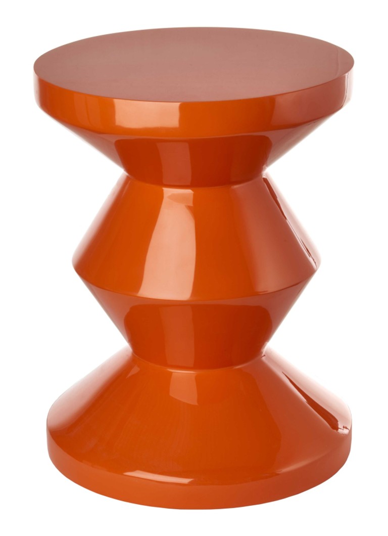 POLSPOTTEN Zig Zag bijzettafel Oranje - Deal