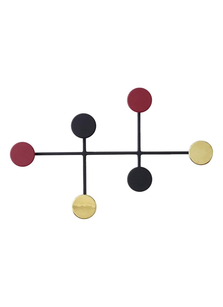 Audo Copenhagen Afteroom wandkapstok medium Multicolor