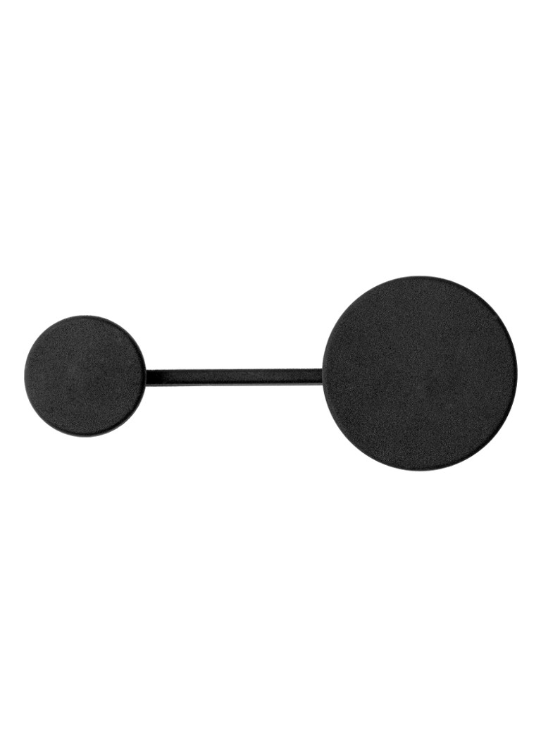 Audo Copenhagen Afteroom wandkapstok small Zwart