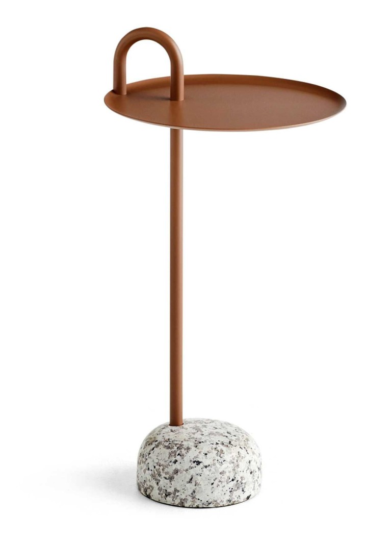 Hay Bowler bijzettafel 70,5 x 36 cm Bruin