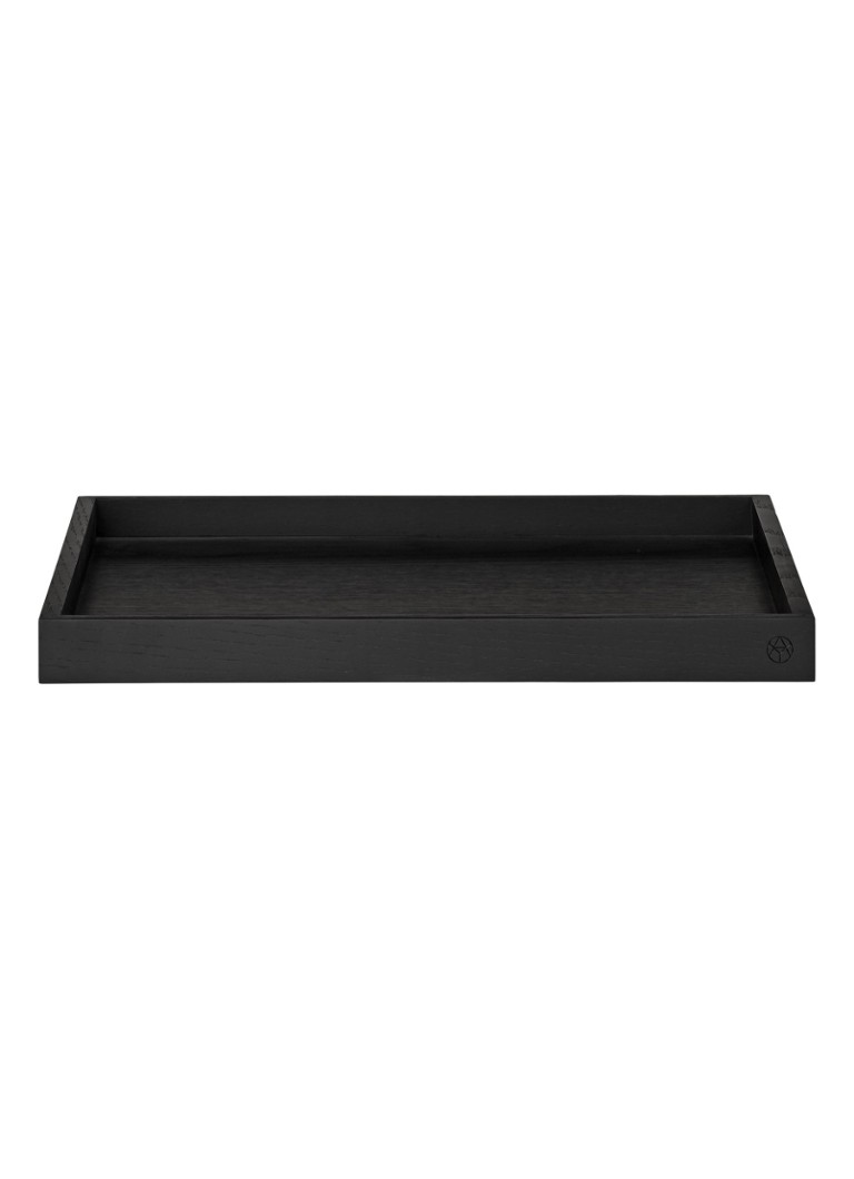 AYTM Wooden tray dienblad medium Zwart