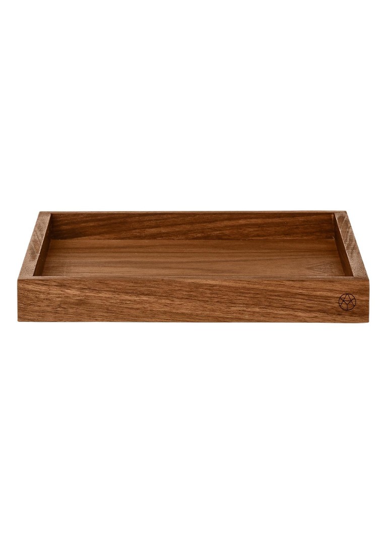 AYTM Wooden tray dienblad small Bruin