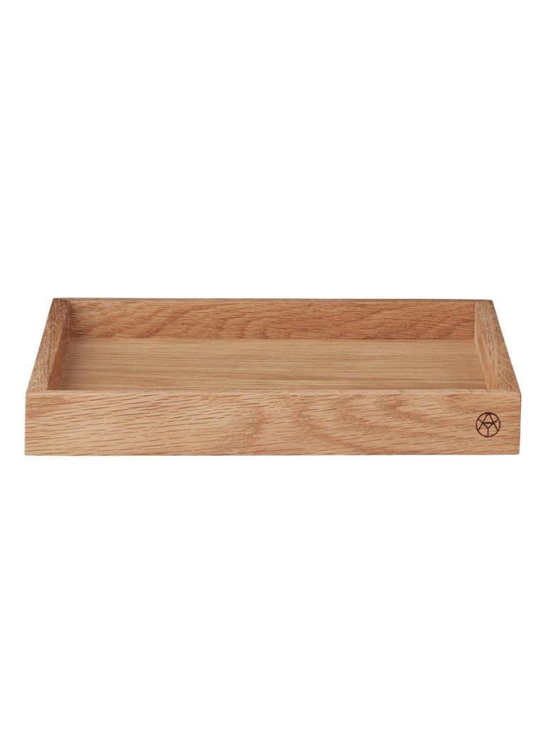 AYTM Wooden tray dienblad small Bruin