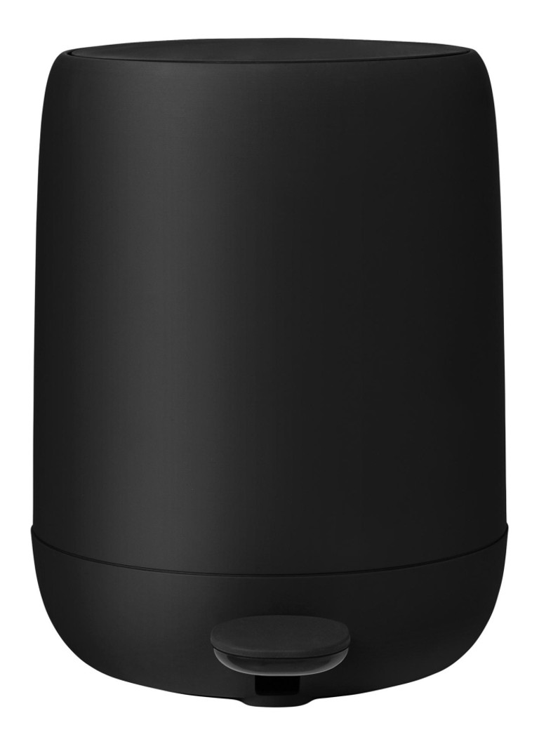 Blomus Sono pedaalemmer 3 liter Zwart