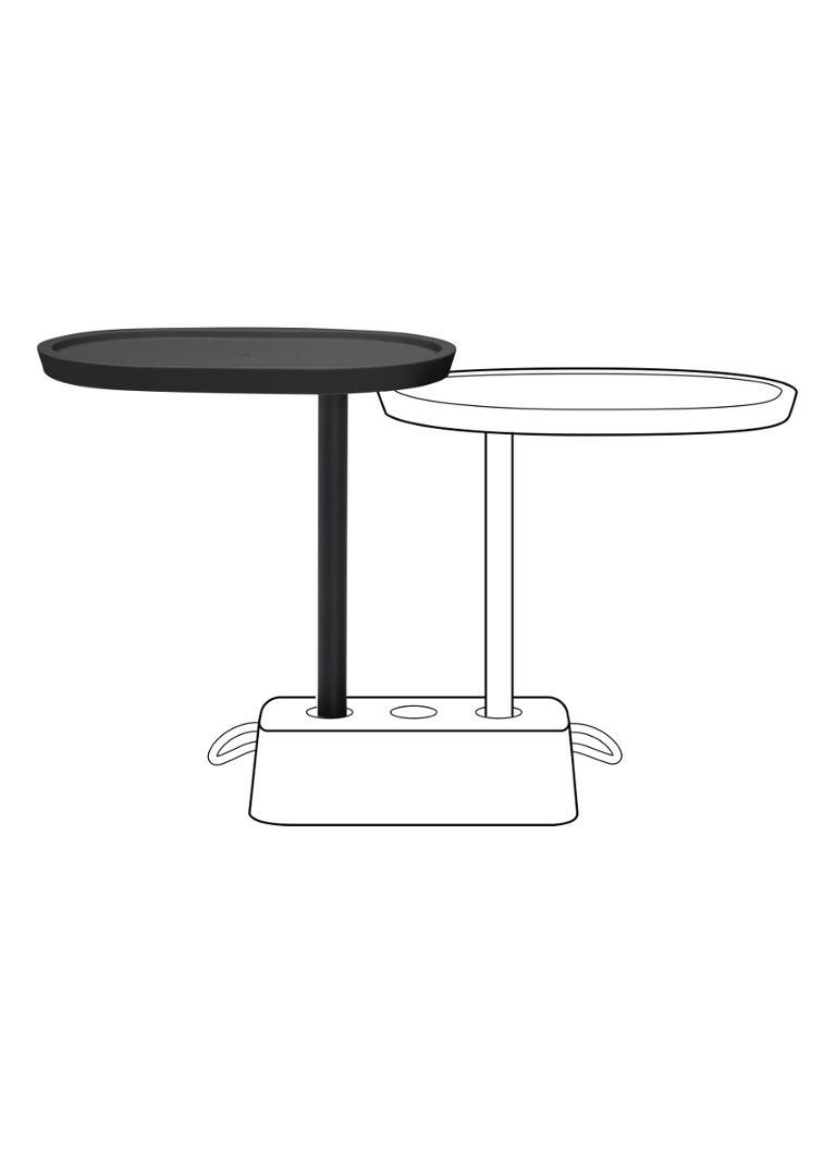 Fatboy Buddy voor Brick bijzettafel Zwart