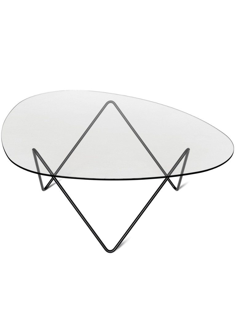 Gubi Pedrera salontafel 106 x 86 cm Zwart - Deal