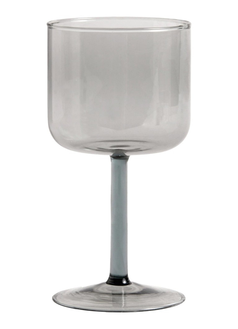 Hay Tint wijnglas set van 2 Grijs