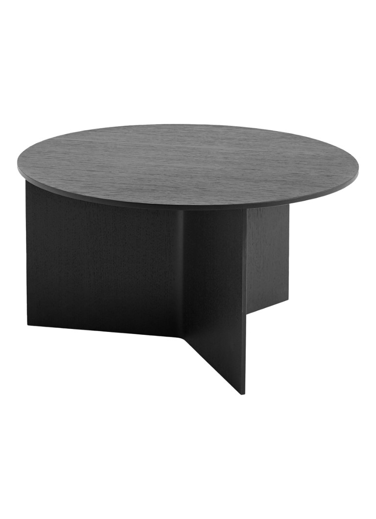 Hay Slit Wood bijzettafel Zwart - Deal