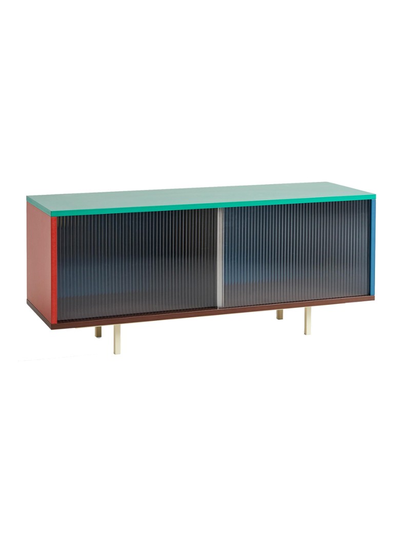 Hay Colour cabinet dressoir M glass doors Multicolor