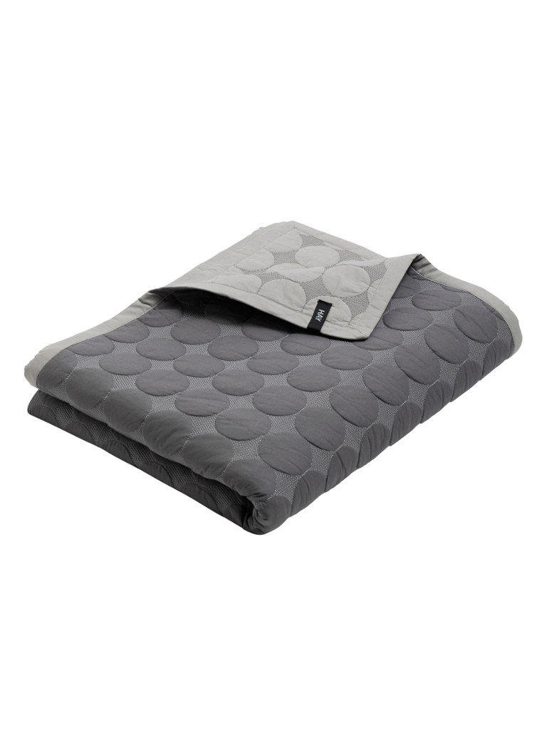 Hay Mega dot bedsprei 260 x 260 cm Donkergrijs