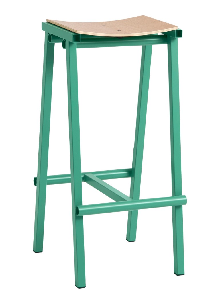 Hay Taburete 8 barkruk Groen