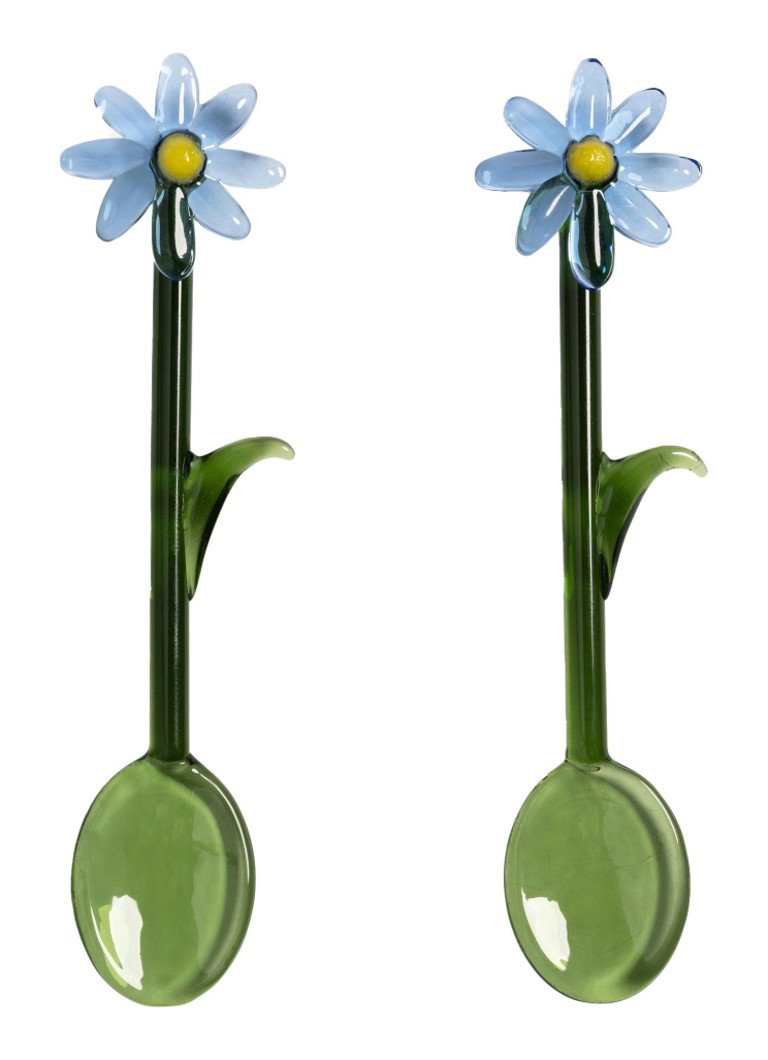 &klevering Flora lepel set van 2 Groen - Deal