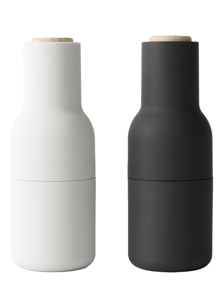 Audo Copenhagen Bottle Grinder peper- en zoutmolen Zwart - Deal