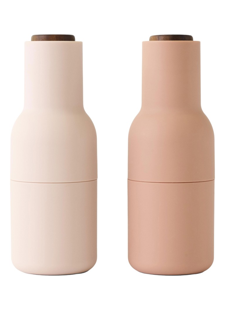 Audo Copenhagen Bottle Grinder peper- en zoutmolen Roze - Deal