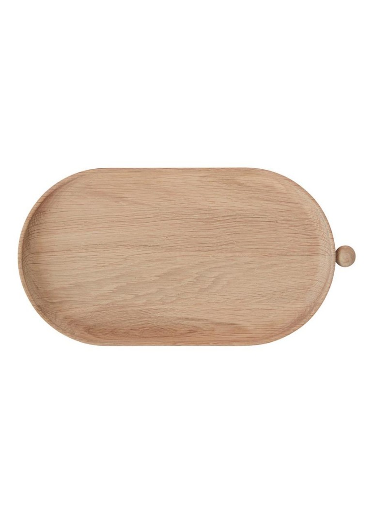 OYOY Inka dienblad 34 x18 cm Bruin - Deal