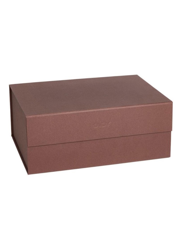 OYOY Hako opbergdoos A4 33 x 25 cm Bruin - Deal