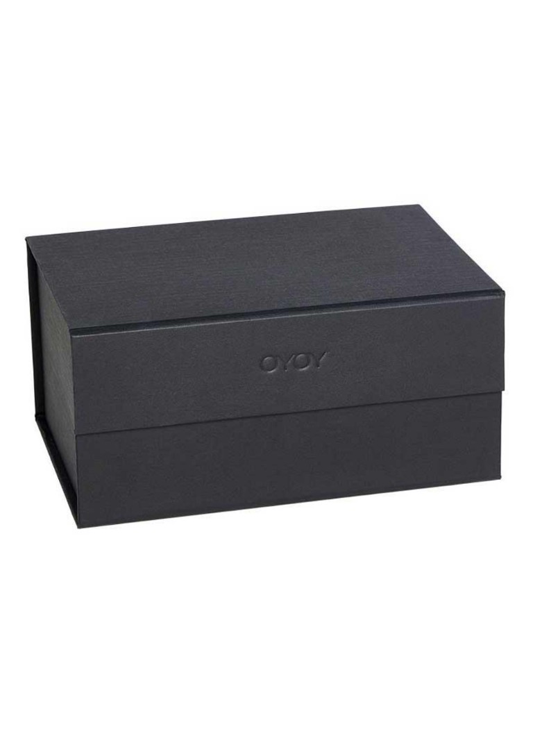 OYOY Hako opbergdoos A5 24 x 17 cm Zwart - Deal