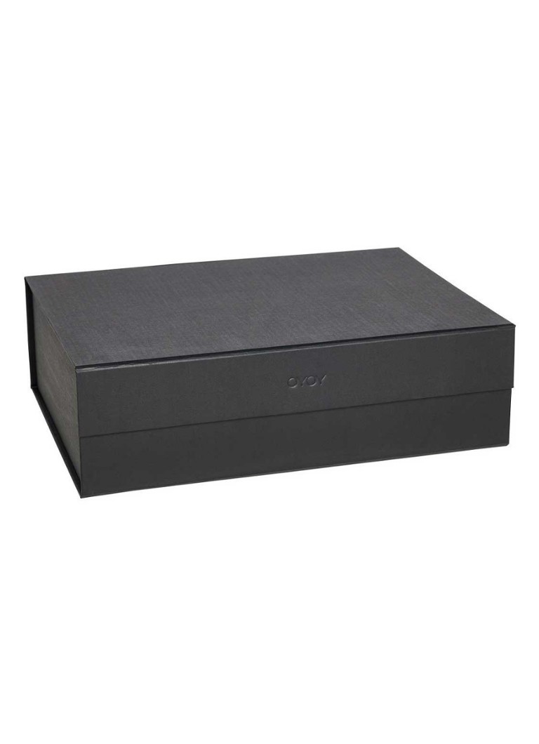 OYOY Hako opbergdoos A3 45 x 33 cm Zwart - Deal