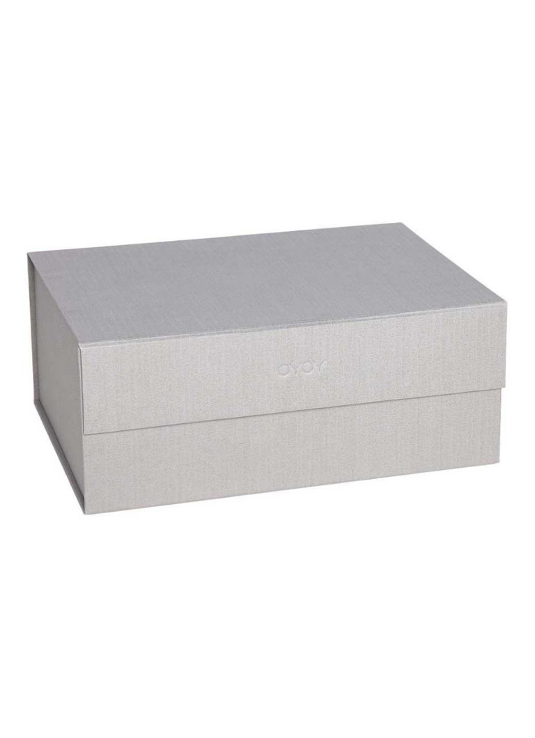 OYOY Hako opbergdoos A4 33 x 25 cm Grijs - Deal