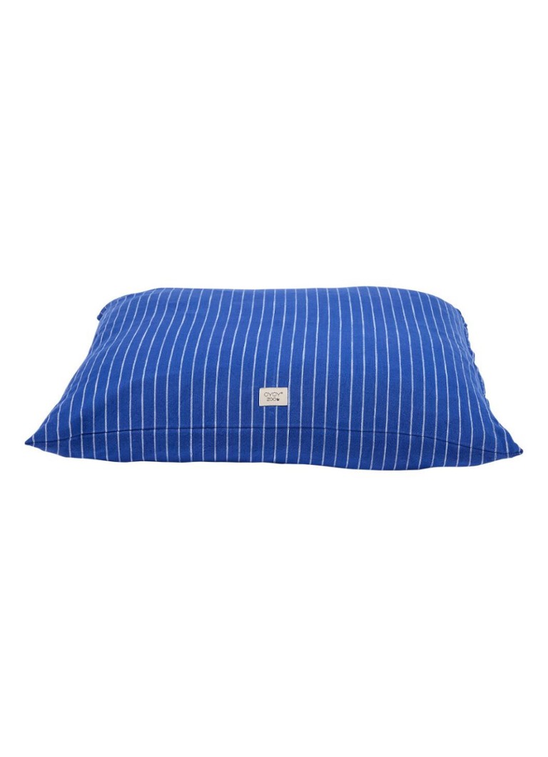 OYOY Kyoto hondenkussen Medium 60 x 74 cm Kobaltblauw - Deal