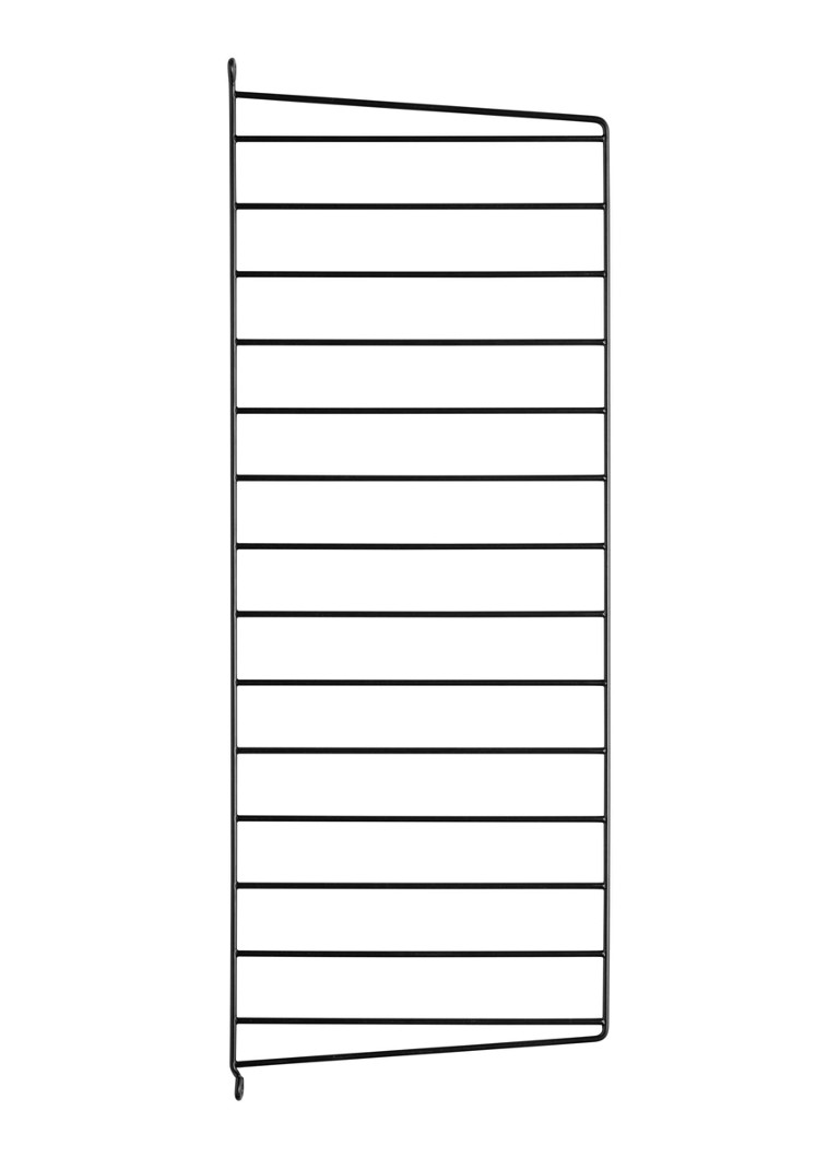 String Furniture Wall side panel 2-pack 30 x 75 cm Wall side panel 2-pack 30 x 75 cm zwart - Deal