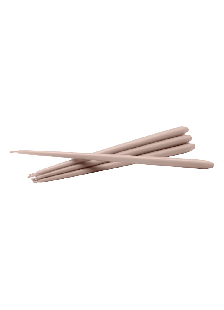 Stoff Nagel Stoff Nagel Ester & Erik kaars set van 6 Bruin