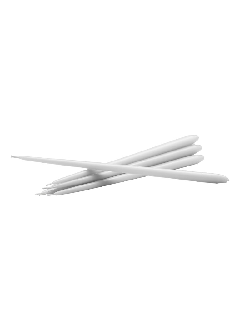 Stoff Nagel Stoff Nagel Ester & Erik kaars set van 6 Wit - Deal