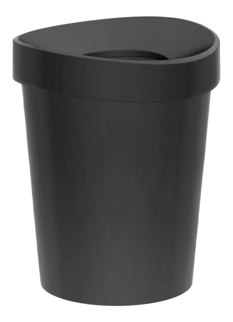 Vitra Happy Bin prullenbak large Bruin